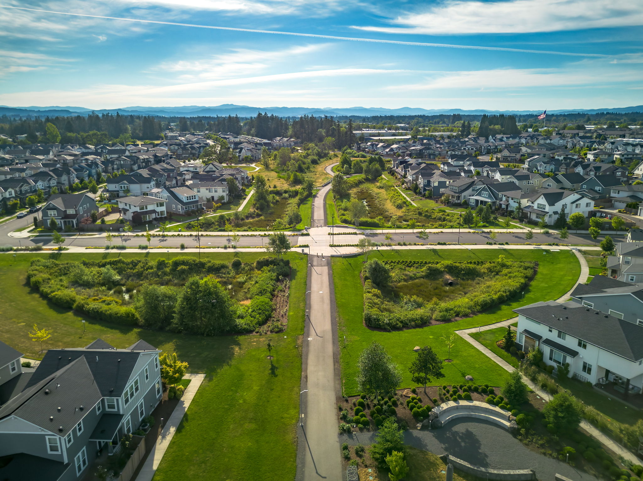 Lennar homes at Reed's Crossing