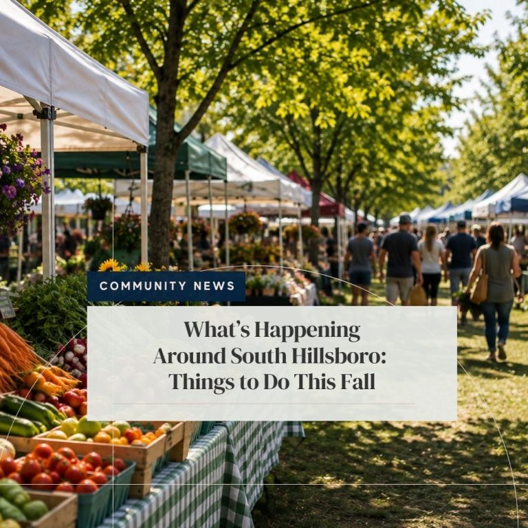 Things to Do in South Hillsboro This Fall