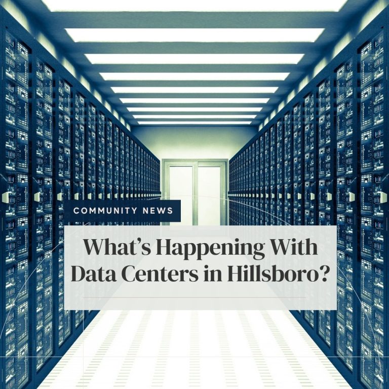 What’s Happening With Data Centers in Hillsboro?