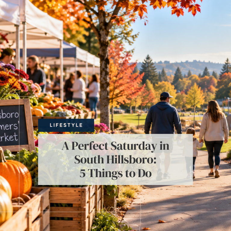 A Perfect Saturday in South Hillsboro: 5 Things to Do